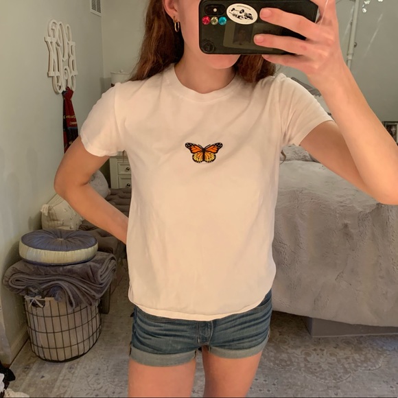 Brandy Melville Tops - Brandy butterfly top